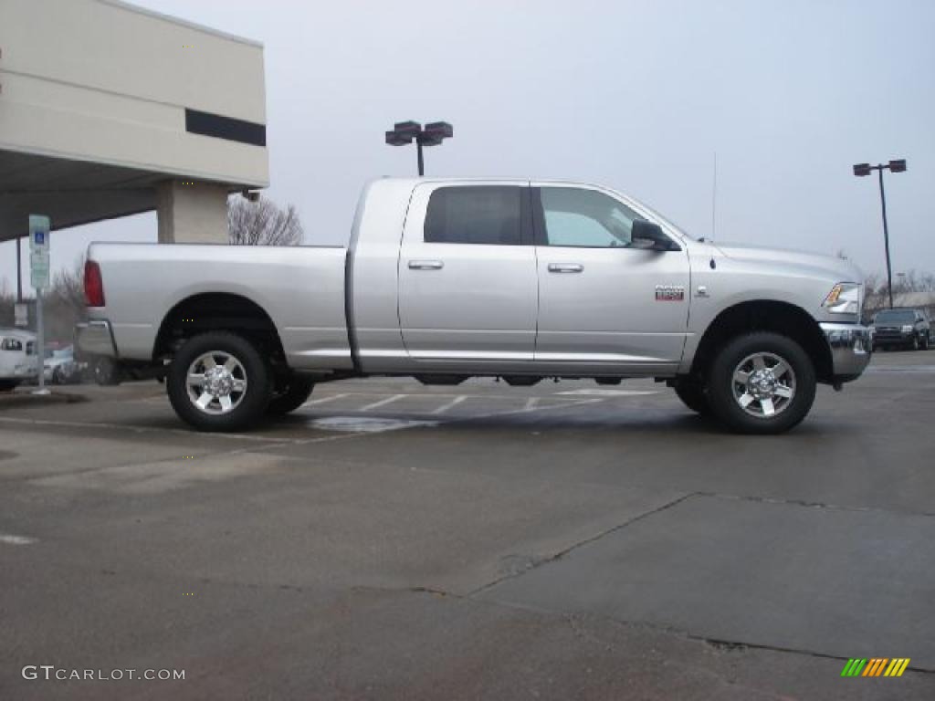 Bright Silver Metallic 2011 Dodge Ram 2500 HD Big Horn Mega Cab 4x4 Exterior Photo #43545172