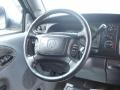 Mist Gray 2001 Dodge Ram 1500 SLT Club Cab 4x4 Steering Wheel