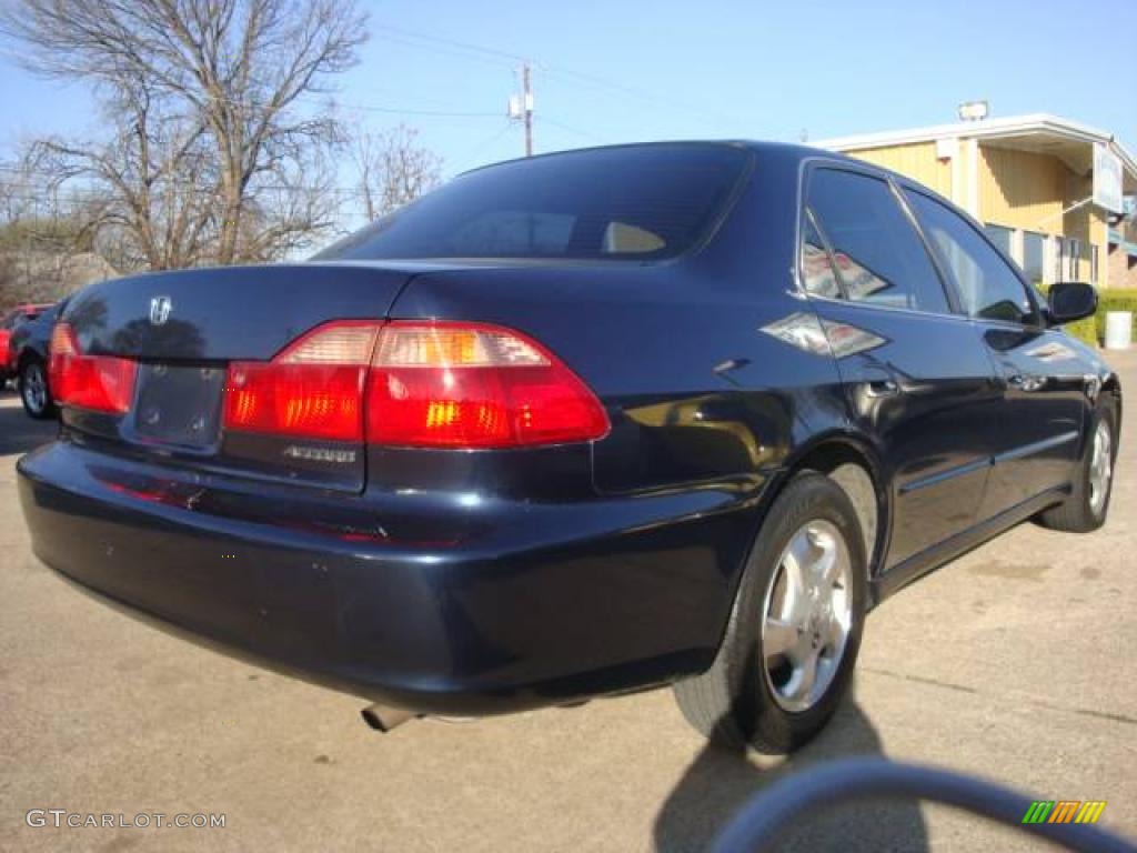 2000 Accord EX-L Sedan - Deep Velvet Blue Pearl / Quartz photo #6