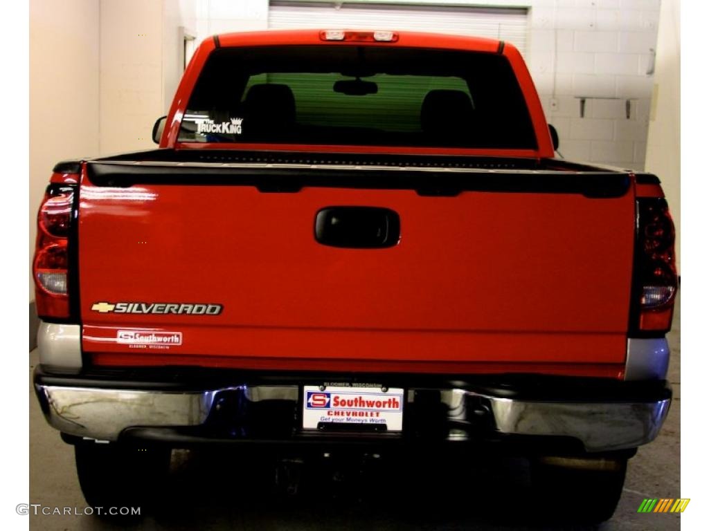 2006 Silverado 1500 Z71 Extended Cab 4x4 - Victory Red / Dark Charcoal photo #5