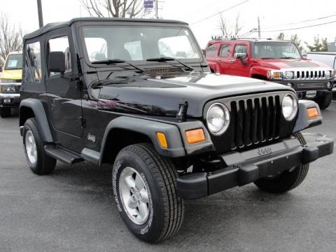 2000 Jeep Wrangler SE 4x4 Data, Info and Specs