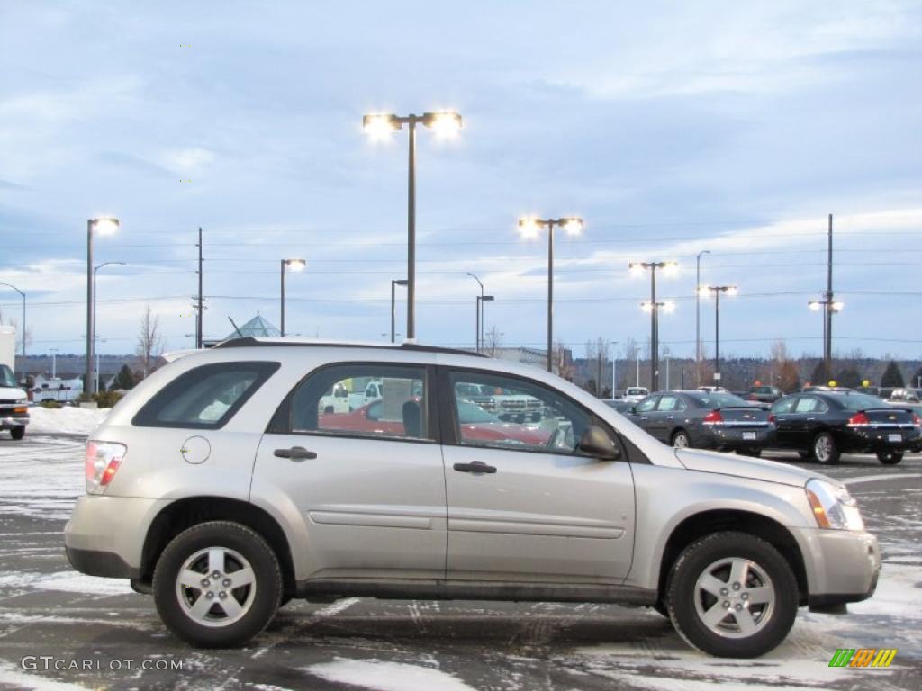 Silverstone Metallic 2008 Chevrolet Equinox LS AWD Exterior Photo #43549161
