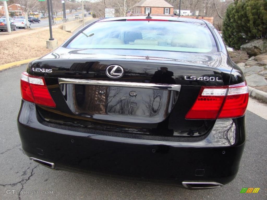 Obsidian Black 2008 Lexus LS 460 L Exterior Photo #43549997