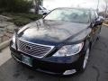 Obsidian Black 2008 Lexus LS 460 L Exterior