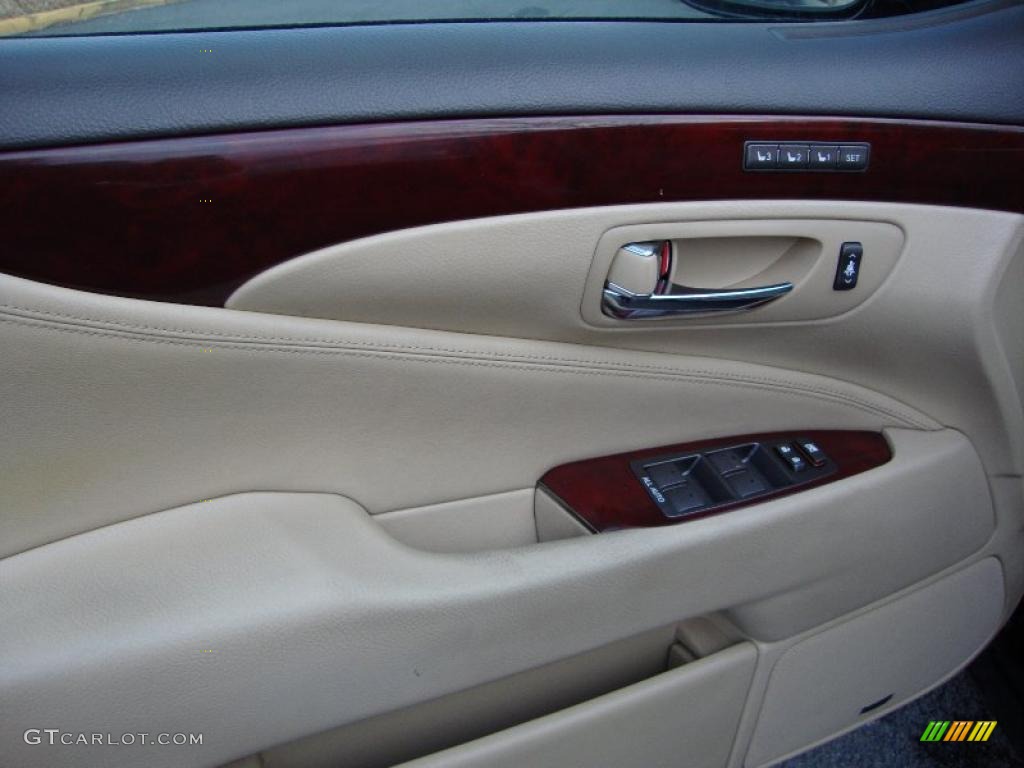 2008 Lexus LS 460 L Cashmere Door Panel Photo #43550061