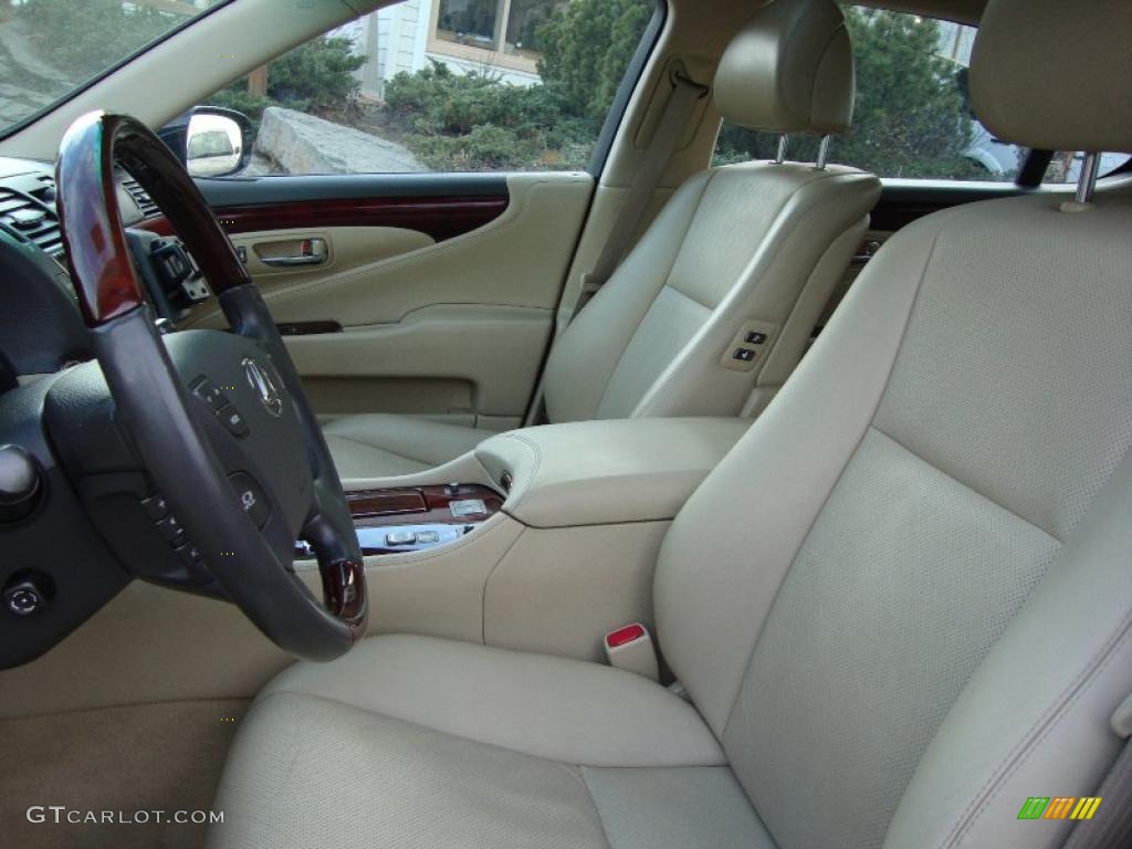 Cashmere Interior 2008 Lexus LS 460 L Photo #43550077