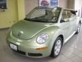 2007 Gecko Green Metallic Volkswagen New Beetle 2.5 Convertible  photo #1