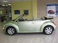 2007 Gecko Green Metallic Volkswagen New Beetle 2.5 Convertible  photo #2