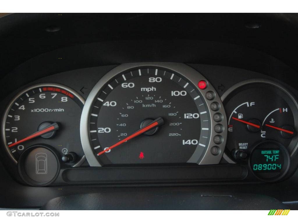 2004 Honda Pilot EX-L 4WD Gauges Photo #4355107