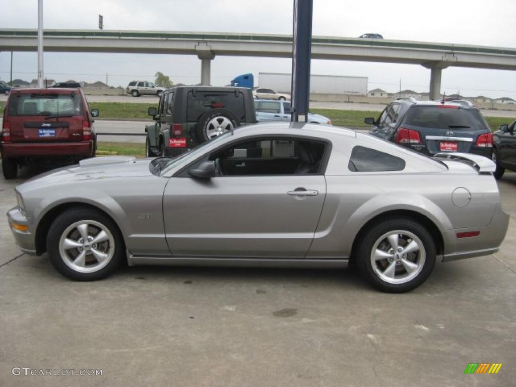 Vapor Silver Metallic 2008 Ford Mustang GT Deluxe Coupe Exterior Photo #43551438