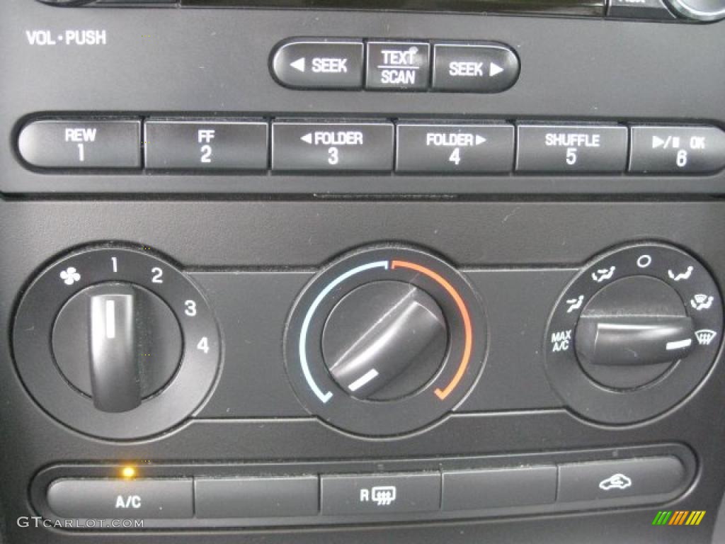 2008 Ford Mustang GT Deluxe Coupe Controls Photo #43551582