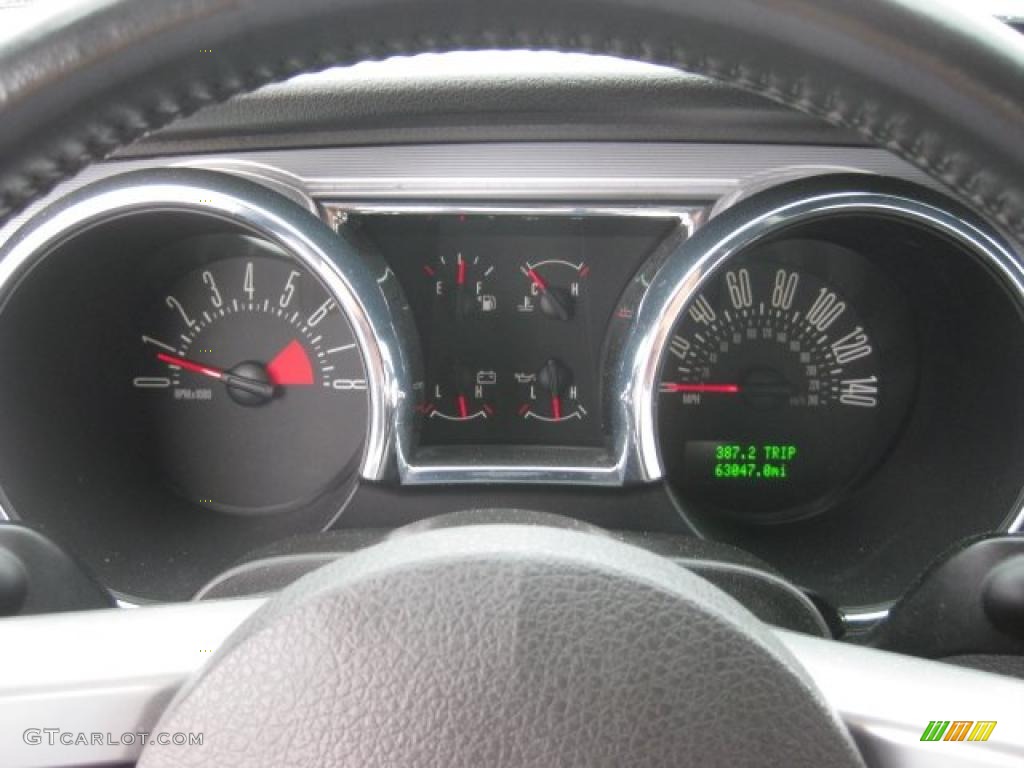 2008 Ford Mustang GT Deluxe Coupe Gauges Photo #43551662