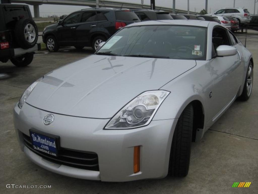 Silver Alloy Metallic 2006 Nissan 350Z Grand Touring Coupe Exterior Photo #43553196