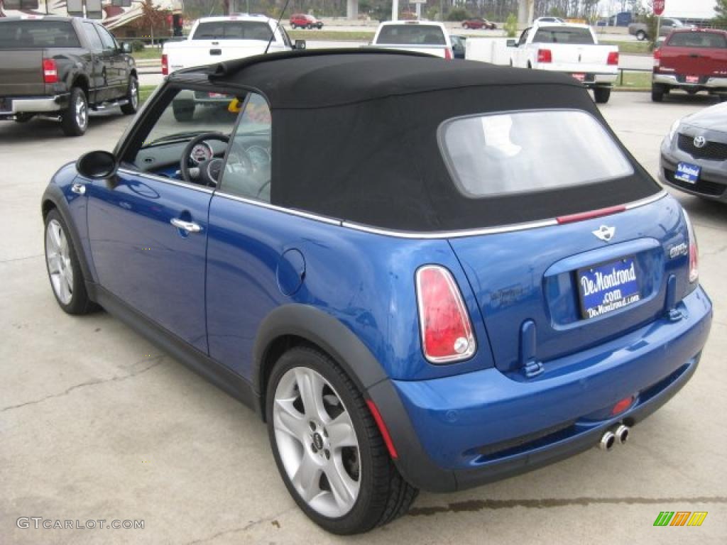 Hyper Blue Metallic 2005 Mini Cooper S Convertible Exterior Photo #43553513