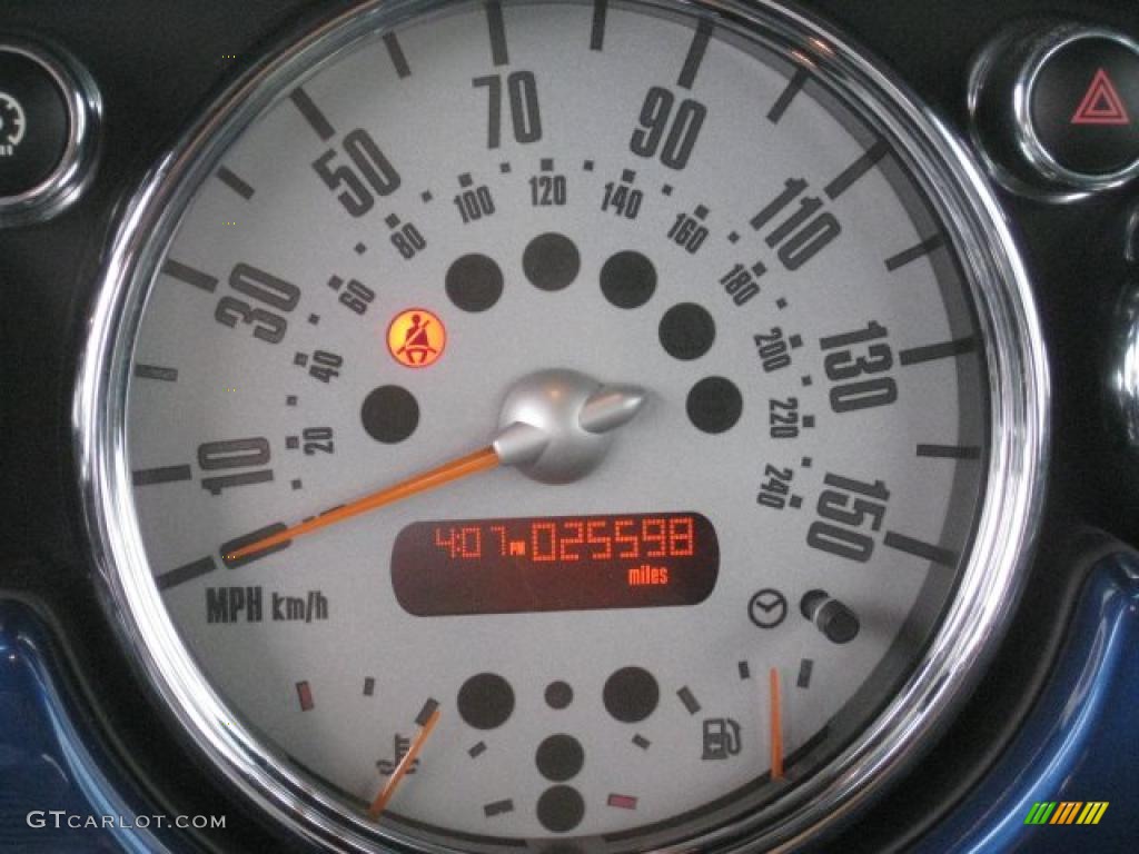 2005 Mini Cooper S Convertible Gauges Photo #43553597