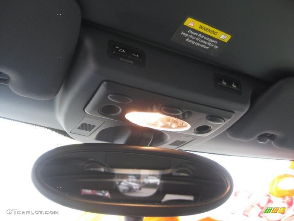 2005 Cooper S Convertible - Hyper Blue Metallic / Panther Black photo #38