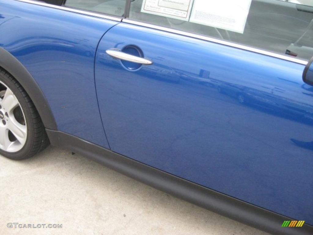 2005 Cooper S Convertible - Hyper Blue Metallic / Panther Black photo #53