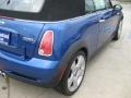 2005 Hyper Blue Metallic Mini Cooper S Convertible  photo #55