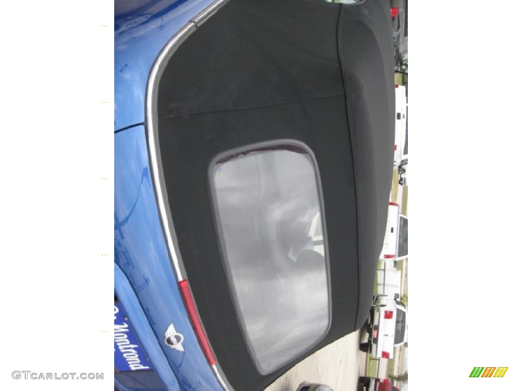 2005 Cooper S Convertible - Hyper Blue Metallic / Panther Black photo #69