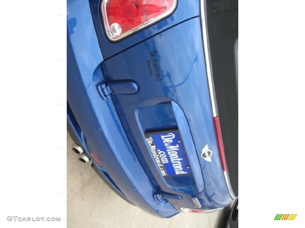 2005 Cooper S Convertible - Hyper Blue Metallic / Panther Black photo #70
