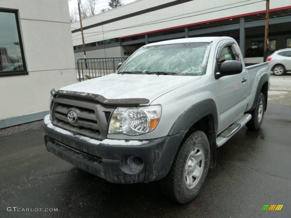 Silver Streak Mica 2010 Toyota Tacoma Regular Cab 4x4 Exterior Photo #43554337