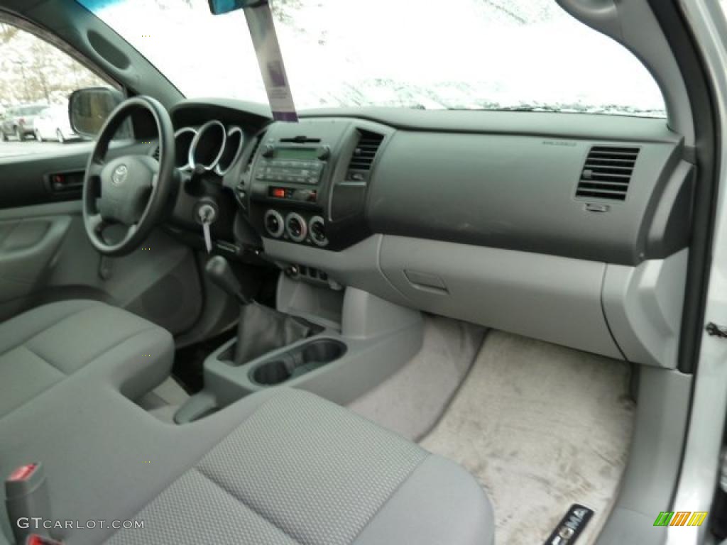 2010 Toyota Tacoma Regular Cab 4x4 Graphite Dashboard Photo #43554353