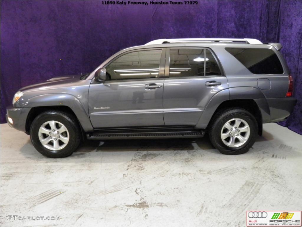 2004 4Runner Sport Edition - Galactic Gray Mica / Dark Charcoal photo #3