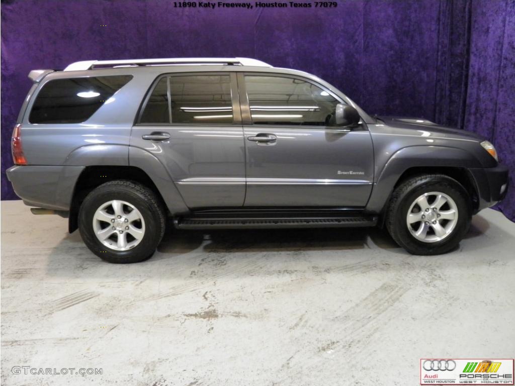 2004 4Runner Sport Edition - Galactic Gray Mica / Dark Charcoal photo #4