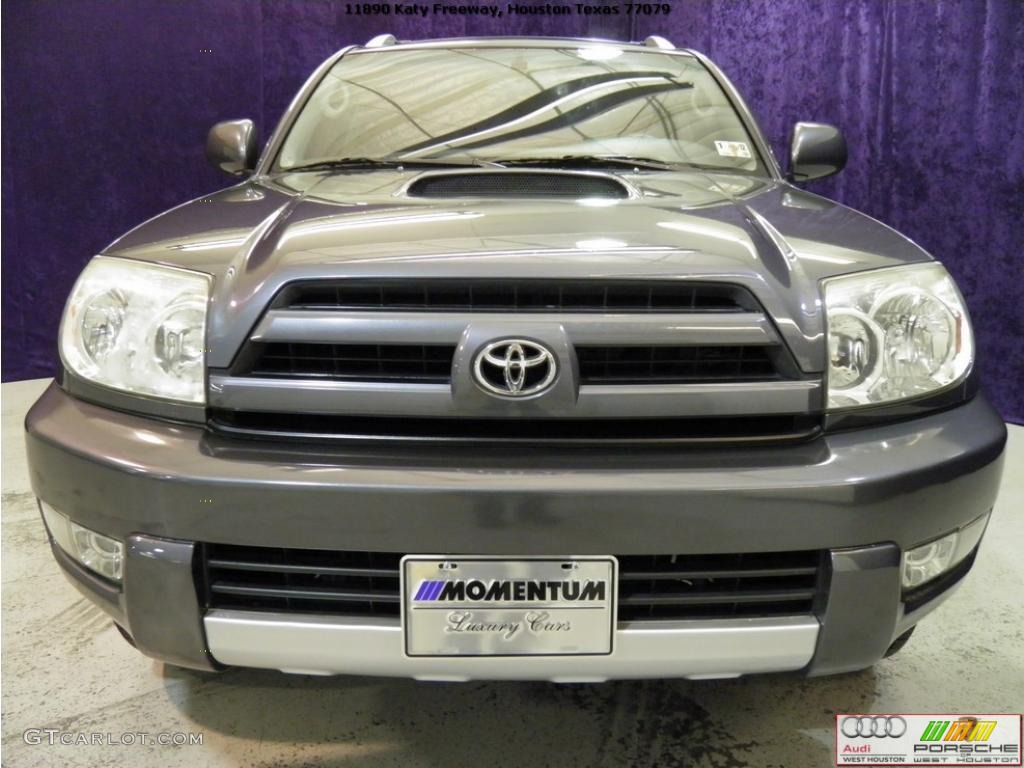 2004 4Runner Sport Edition - Galactic Gray Mica / Dark Charcoal photo #16