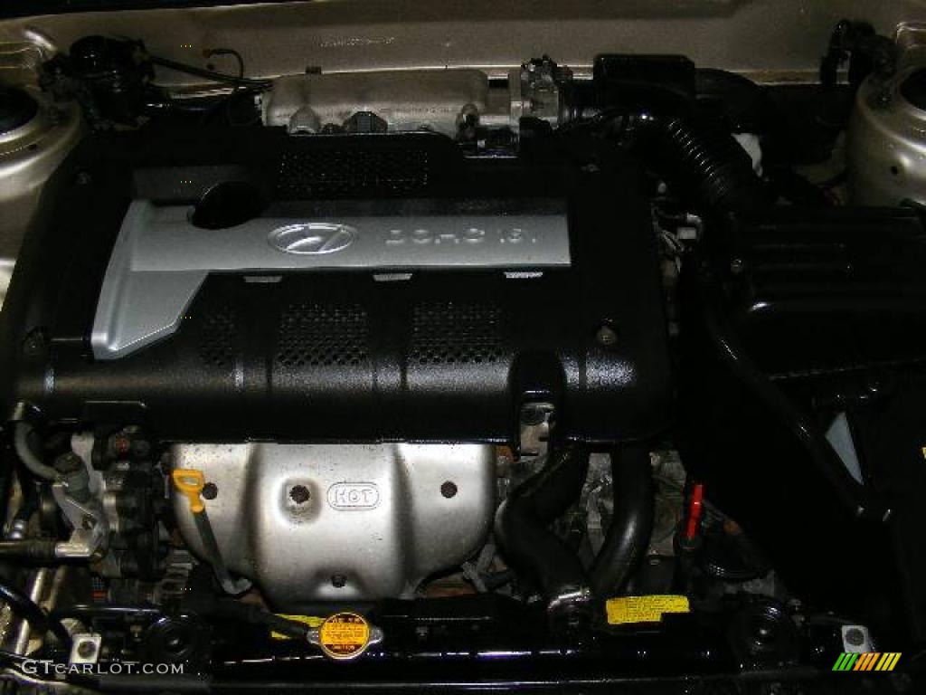 2003 Elantra GLS Sedan - Champagne Beige / Beige photo #22