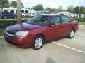 2005 Sport Red Metallic Chevrolet Malibu LS V6 Sedan  photo #1