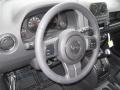 Dark Slate Gray Steering Wheel Photo for 2011 Jeep Compass #43558346