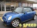 2006 Hyper Blue Metallic Mini Cooper S Convertible  photo #1