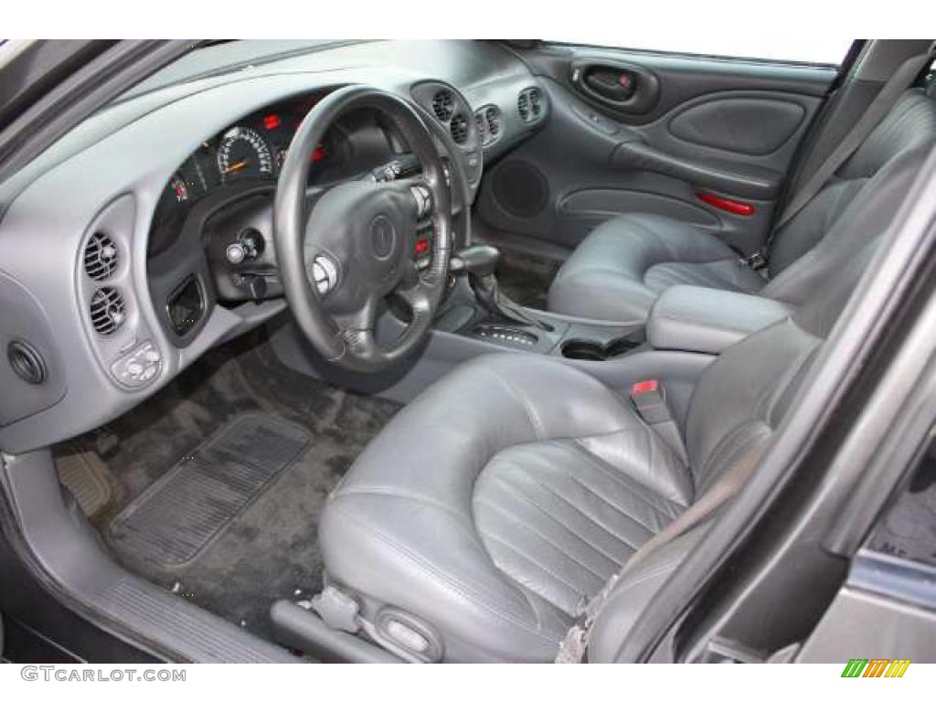 Dark Pewter Interior 2002 Pontiac Bonneville SLE Photo #43560462
