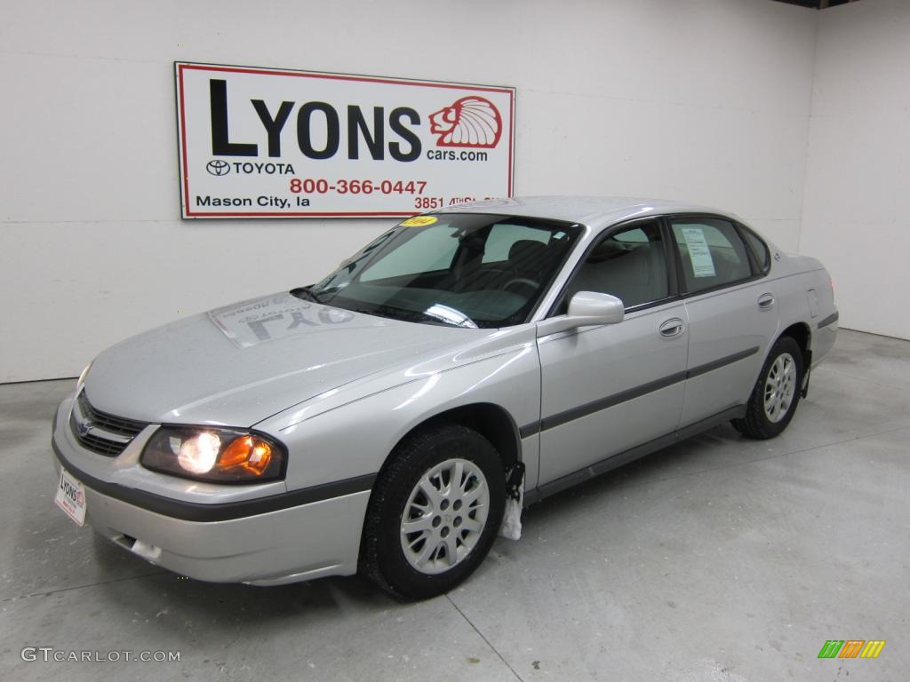 2004 Impala  - Galaxy Silver Metallic / Medium Gray photo #24