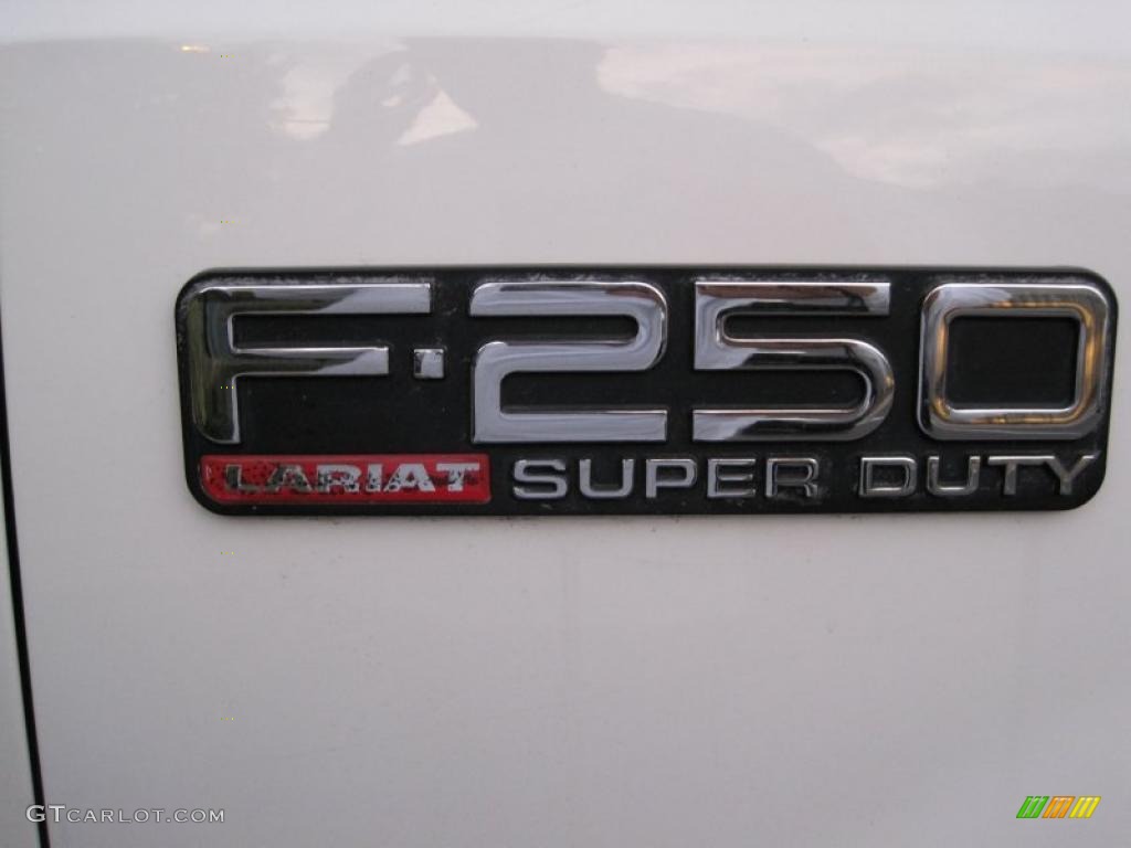 2000 Ford F250 Super Duty Lariat Extended Cab 4x4 Marks and Logos Photo #43562062
