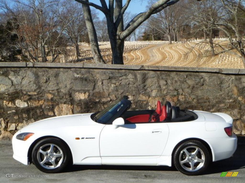 Grand Prix White 2000 Honda S2000 Roadster Exterior Photo #43562182