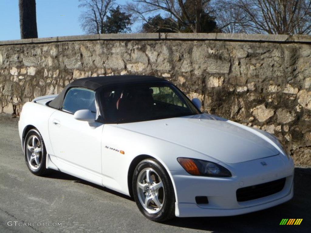 Grand Prix White 2000 Honda S2000 Roadster Exterior Photo #43562210