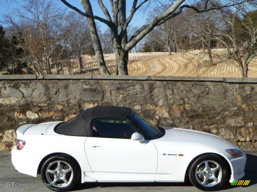 Grand Prix White 2000 Honda S2000 Roadster Exterior Photo #43562226