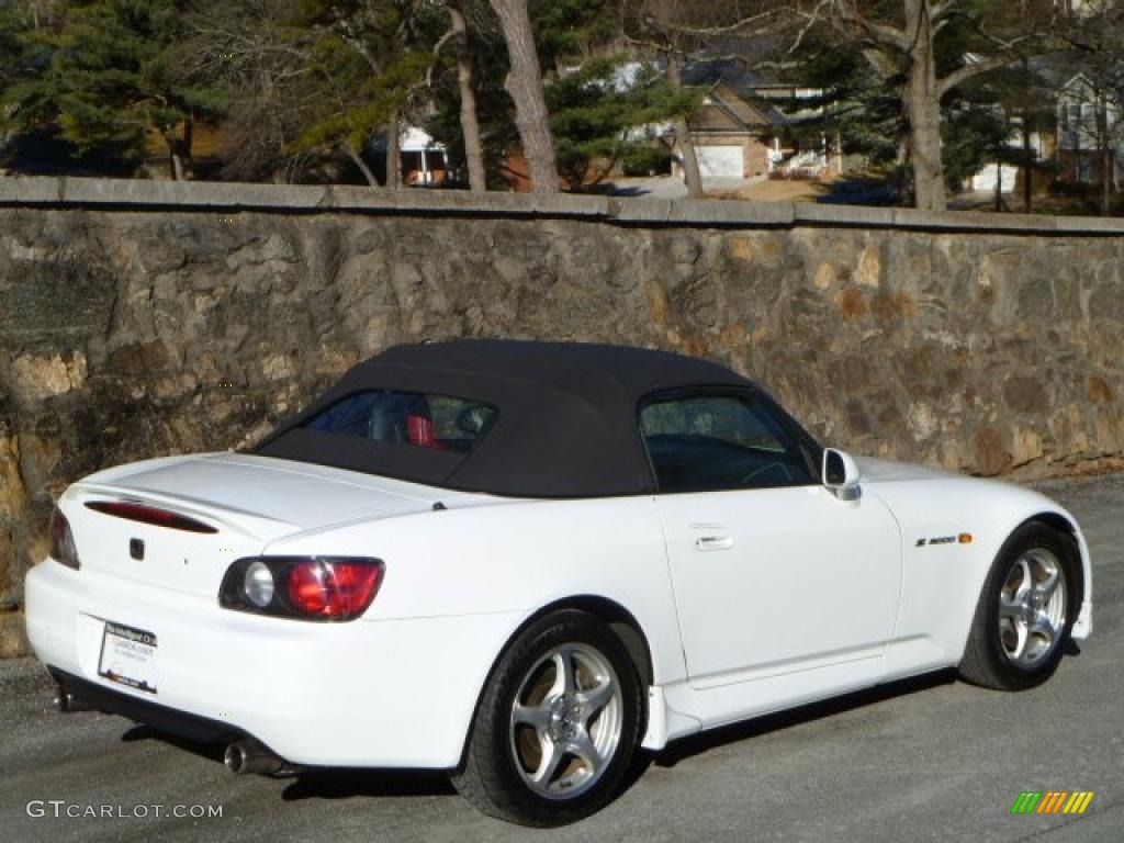 Grand Prix White 2000 Honda S2000 Roadster Exterior Photo #43562314