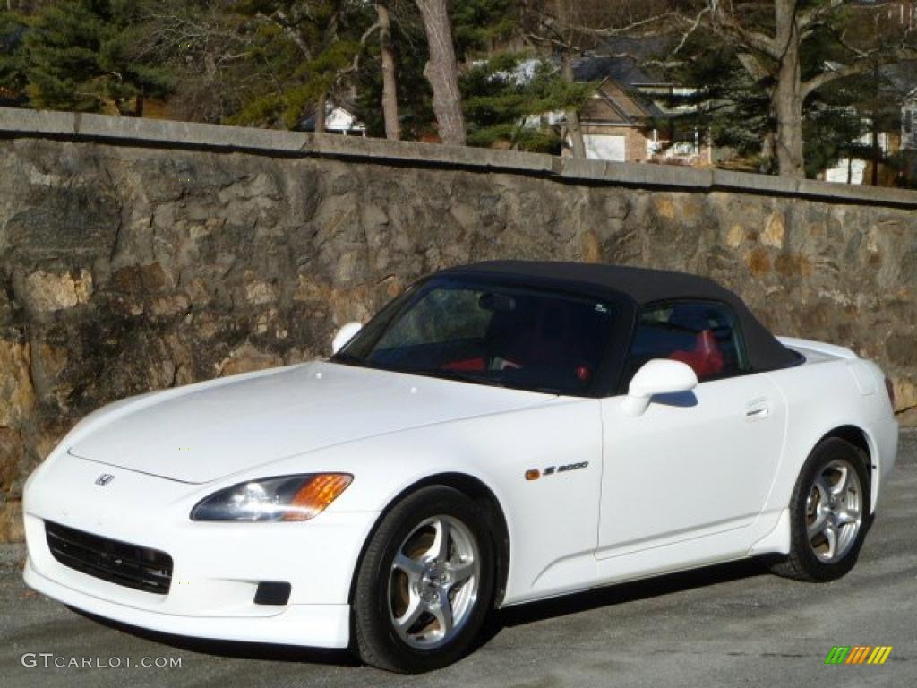 Grand Prix White 2000 Honda S2000 Roadster Exterior Photo #43562378