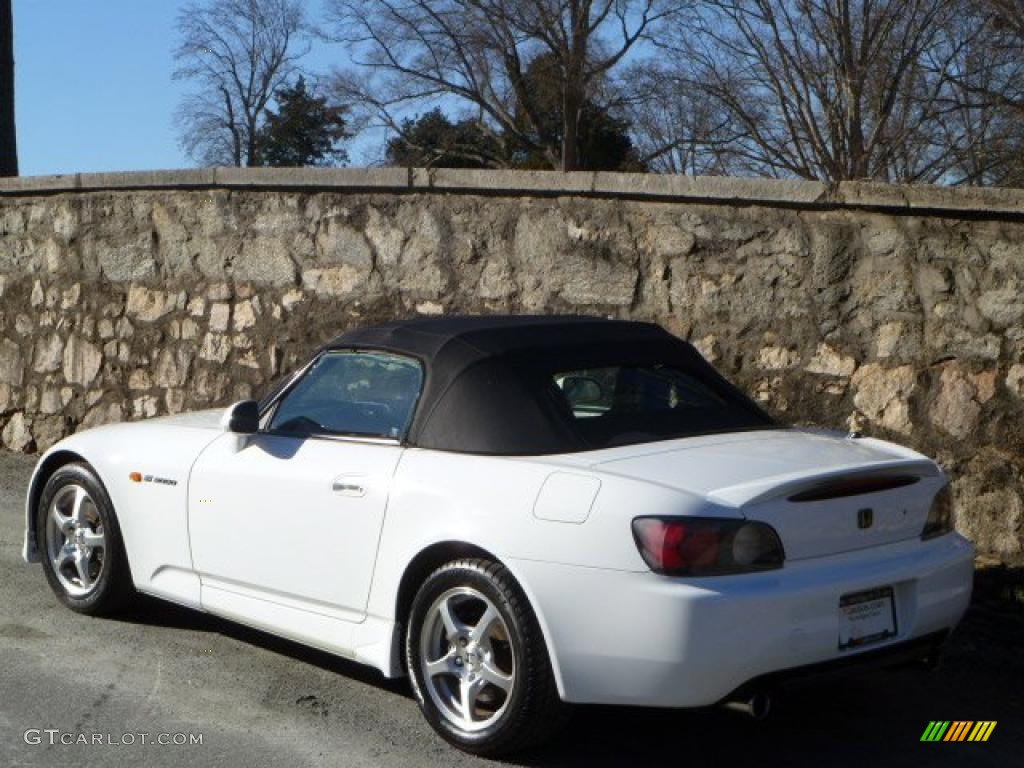 Grand Prix White 2000 Honda S2000 Roadster Exterior Photo #43562414