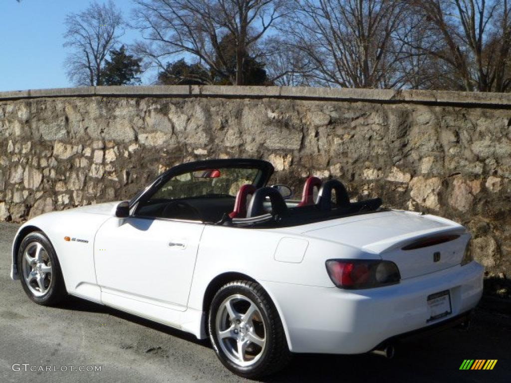 Grand Prix White 2000 Honda S2000 Roadster Exterior Photo #43562450