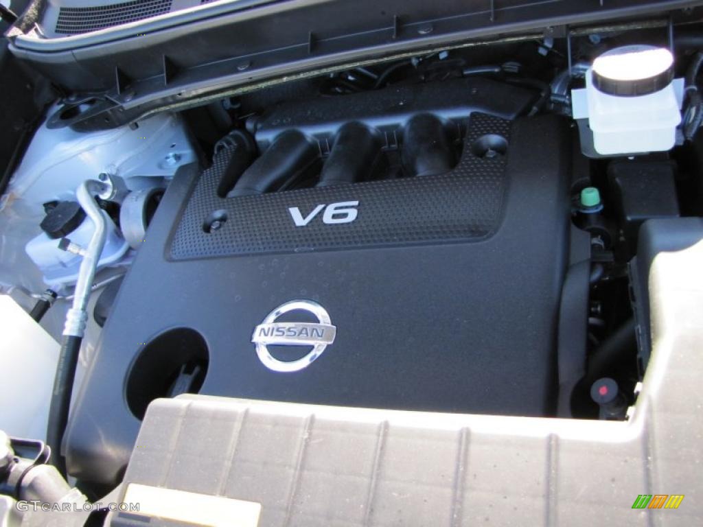 2011 Nissan Murano LE 3.5 Liter DOHC 24-Valve CVTCS V6 Engine Photo #43563286