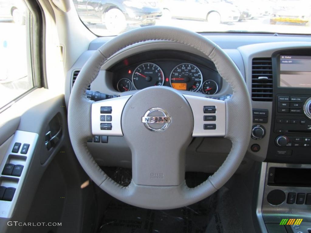 2011 Nissan Pathfinder Silver Steering Wheel Photos