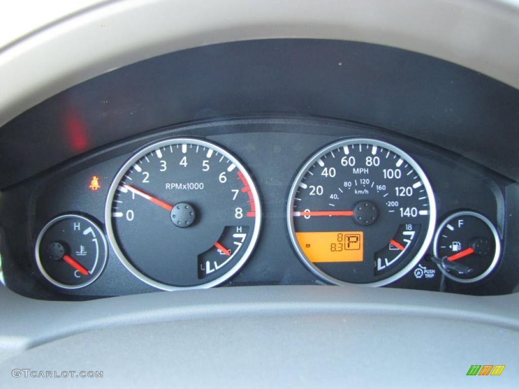 2011 Nissan Pathfinder Silver Gauges Photo #43564074