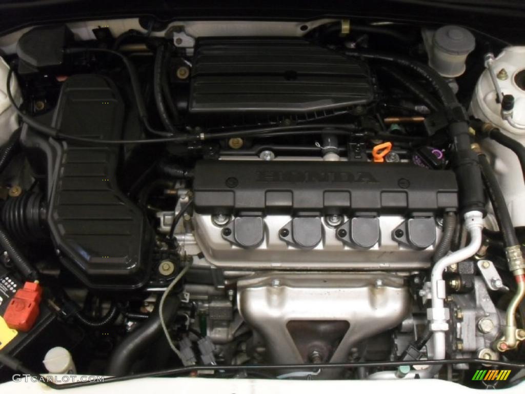 2002 Honda Civic LX Sedan 1.7 Liter SOHC 16-Valve 4 Cylinder Engine Photo #43565870
