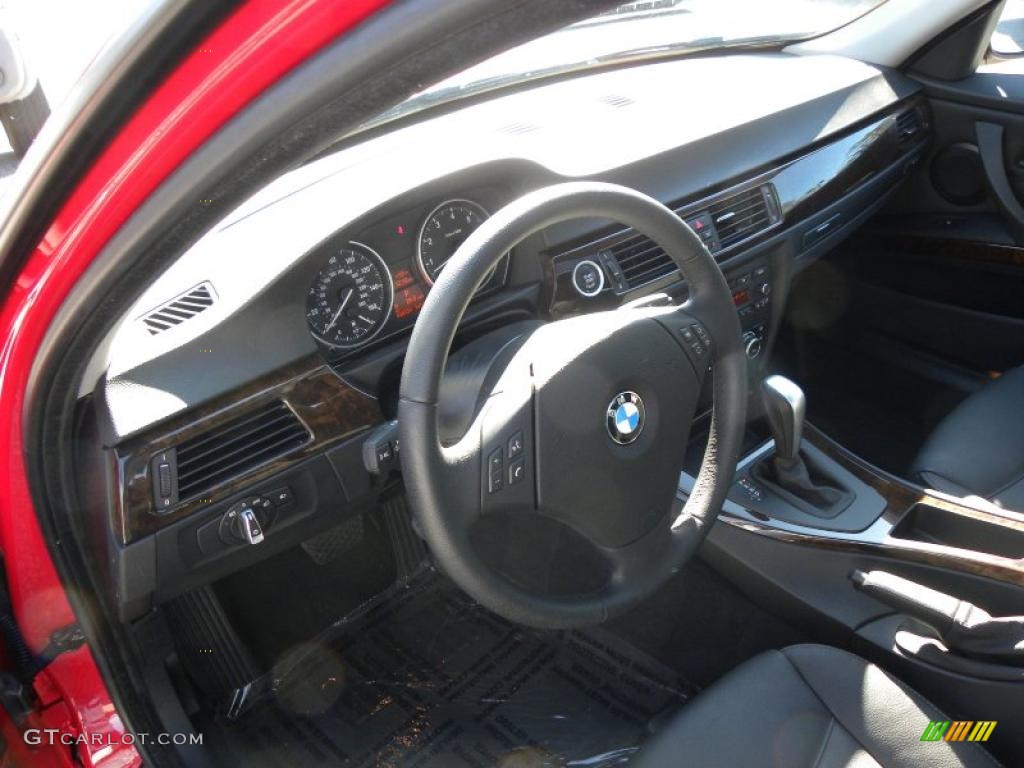 2010 3 Series 328i Sedan - Crimson Red / Beige photo #3