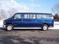 2001 Indigo Blue Metallic Chevrolet Express 3500 LS Extended Passenger Van  photo #3