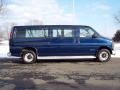 2001 Indigo Blue Metallic Chevrolet Express 3500 LS Extended Passenger Van  photo #13